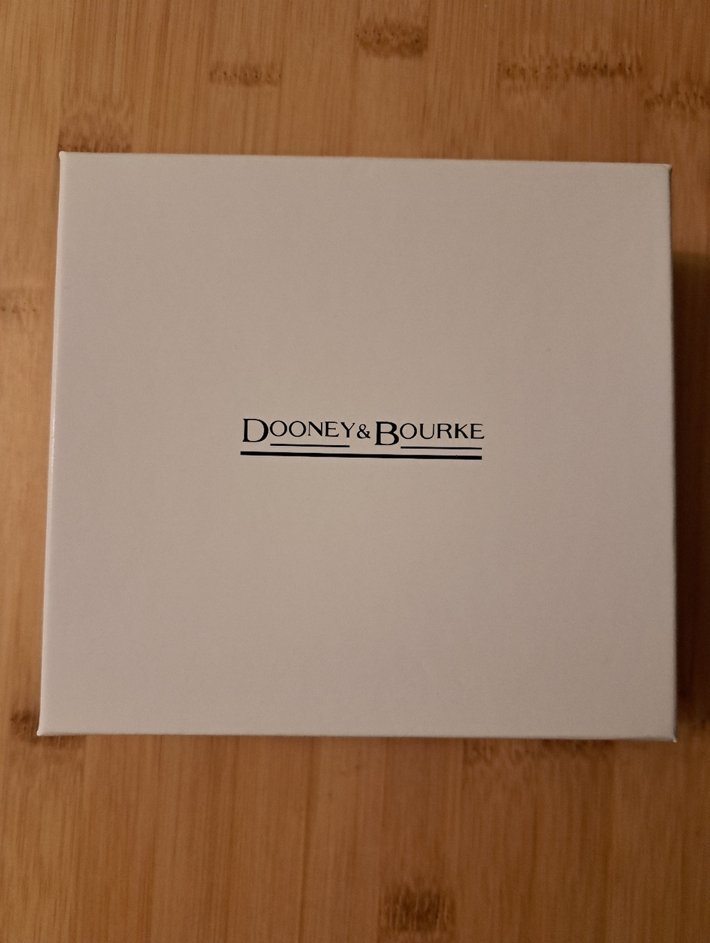 🔥Dooney & Bourkey Large Saffiano Leather Zip Around Credit Card Case, Graphite - Picture 11 of 15